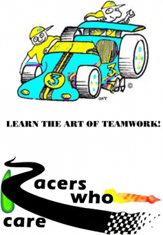 RACERS WHO CARE, INC. Logo